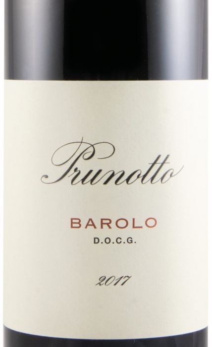 2017 Prunotto Barolo red