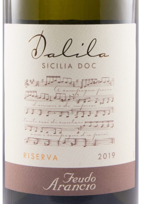 2019 Feudo Arancio Dalila Riserva branco