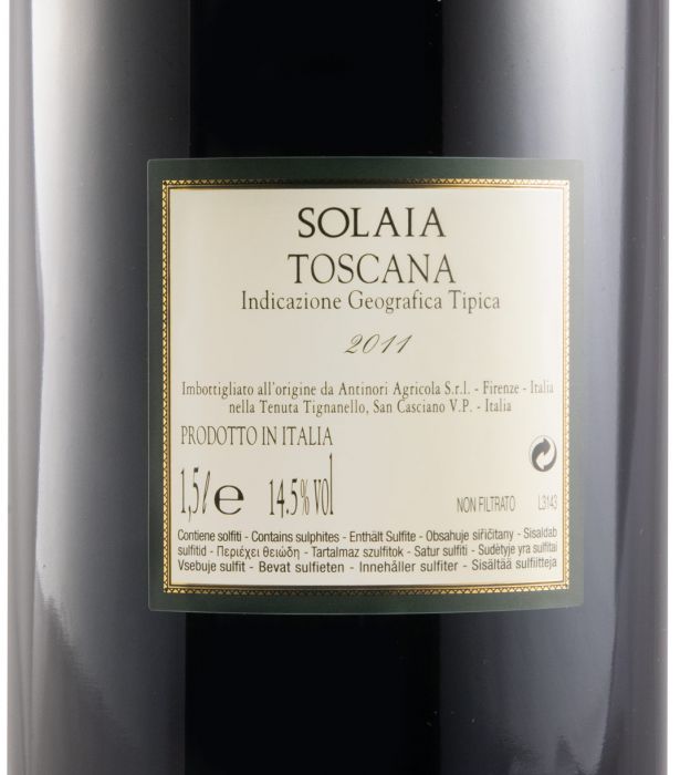 2011 Solaia red 1.5L