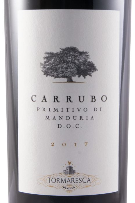 2017 Tormaresca Carrubo Primitivo di Manduria red