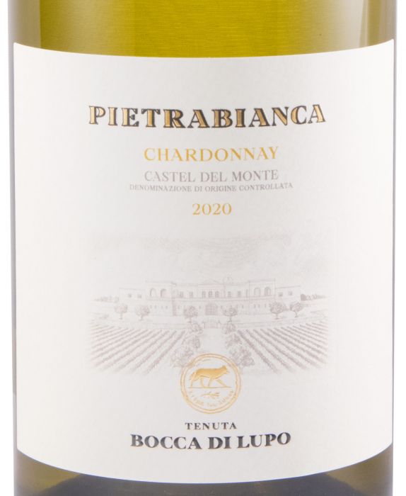 2020 Tormaresca Pietrabianca Chardonnay Castel del Monte biológico branco