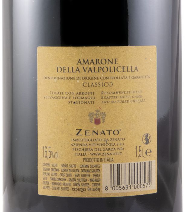 2017 Zenato Amarone della Valpolicella Classico tinto 1,5L