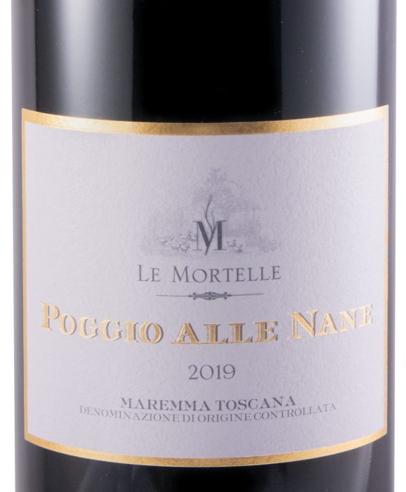 2019 Le Mortelle Poggio alle Nane Maremma Toscana red