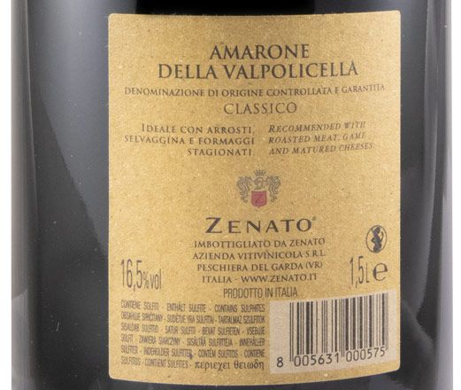 2017 Zenato Amarone della Valpolicella Sergio Zenato Riserva Classico 1,5L