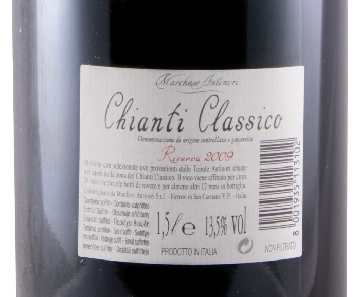 2009 Marchese Antinori Chianti Classico Riserva tinto 1,5L