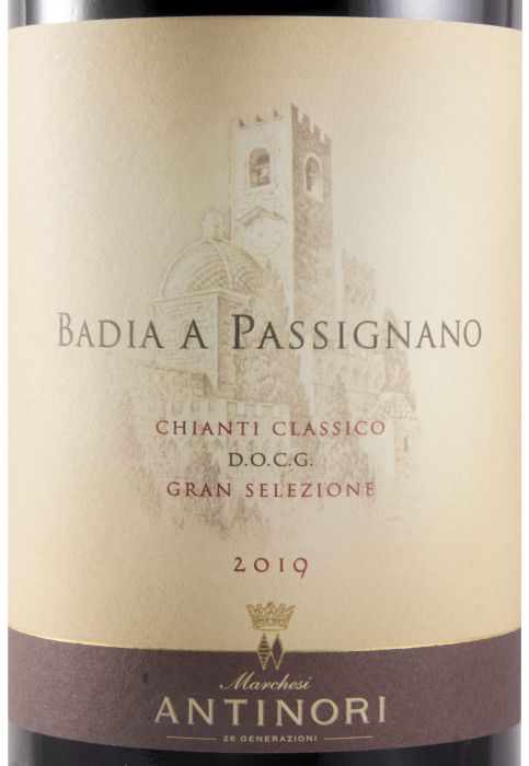 2019 Badia a Passignano Chianti Classico red