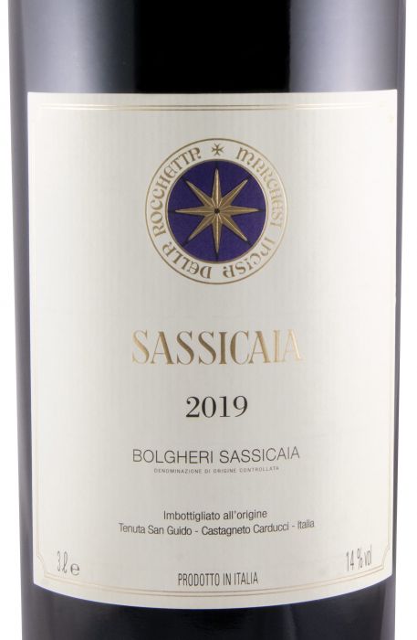 2019 Tenuta San Guido Sassicaia Bolgheri red 3L