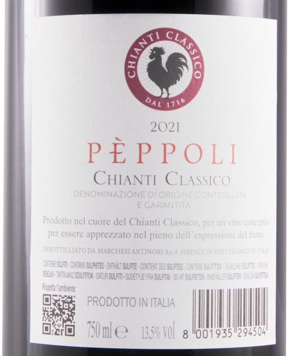 2021 Pèppoli Chianti Classico tinto