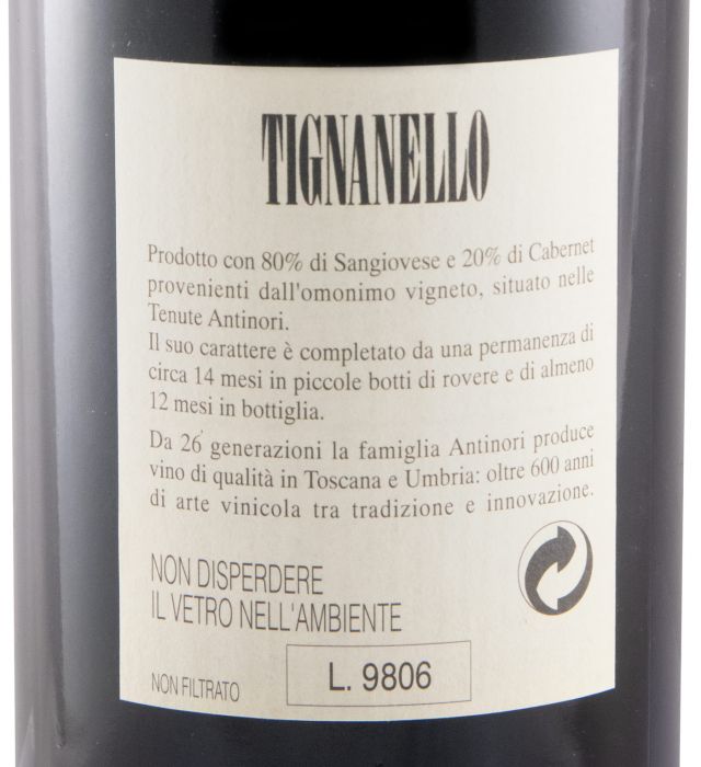 1995 Tignanello tinto