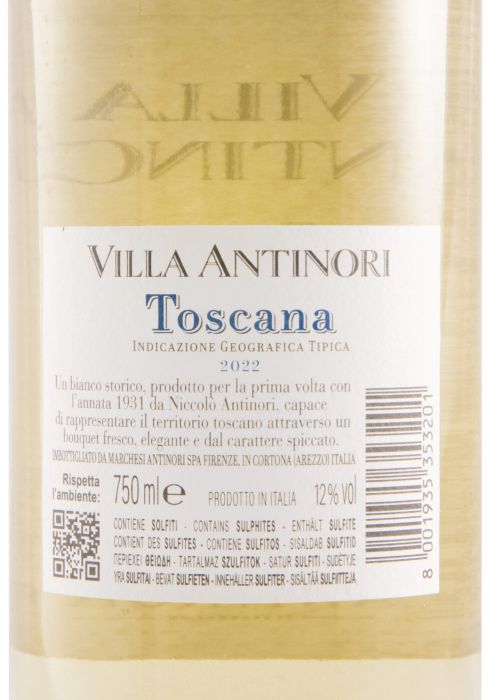 2022 Villa Antinori white