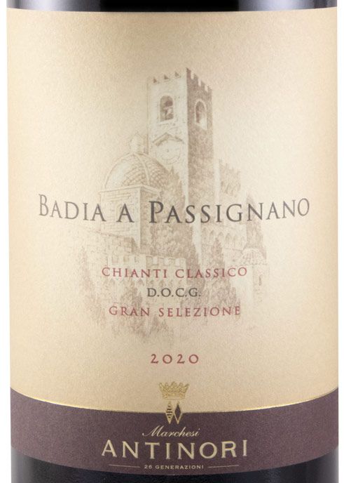 2020 Badia a Passignano Chianti Classico Gran Selezione tinto