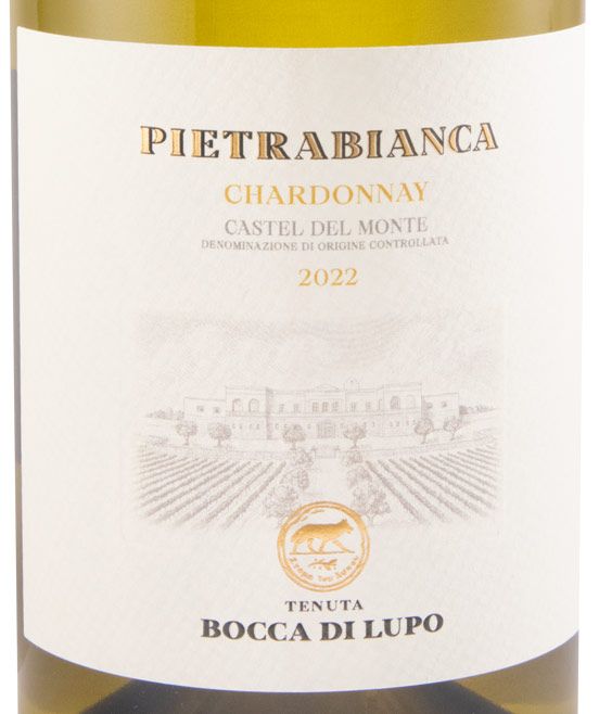 2022 Tormaresca Pietrabianca Chardonnay Castel del Monte organic white