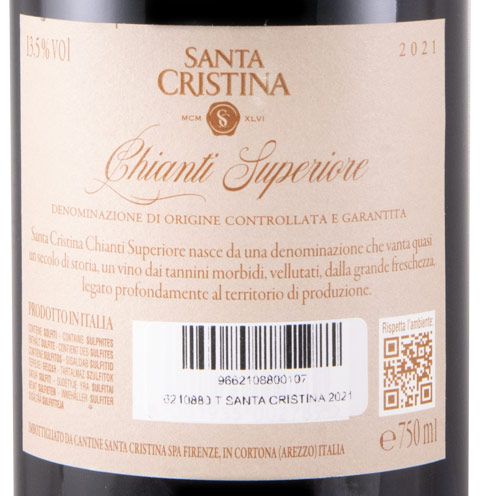 2021 Santa Cristina Chianti Superiore red