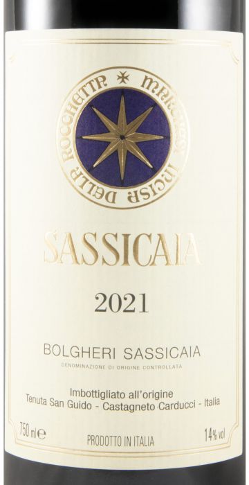 2021 Tenuta San Guido Sassicaia Bolgheri red