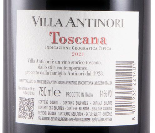 2021 Villa Antinori tinto
