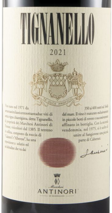 2021 Tignanello tinto