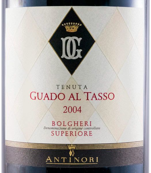 2004 Tenuta Guado al Tasso Bolgheri red 3L