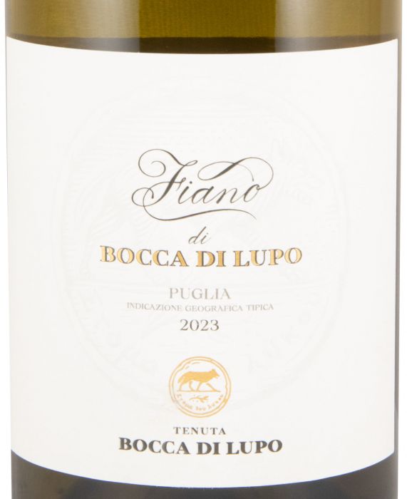 2023 Fiano di Bocca di Lupo biológico branco