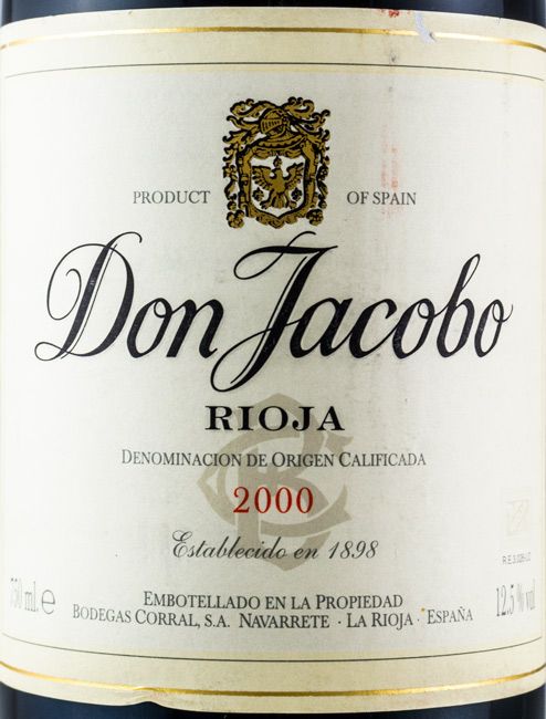 2000 Bodegas Corral Don Jacobo Rioja tinto