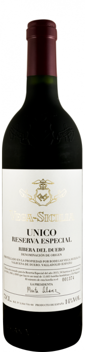 2015 Vega-Sicilia Unico Reserva Especial Ribera del Duero tinto