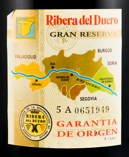 1987 Vega-Sicilia Unico Ribera del Duero red
