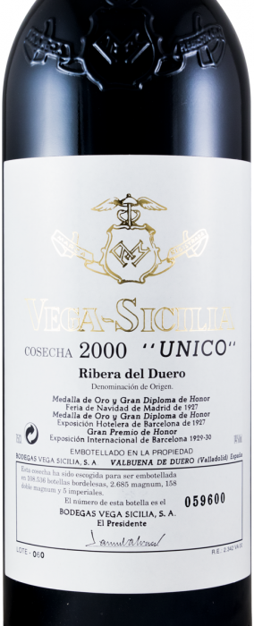 2000 Vega-Sicilia Unico Ribera del Duero tinto