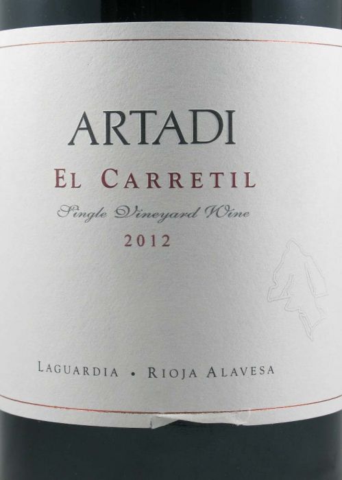 2012 Artadi El Carretil Rioja red