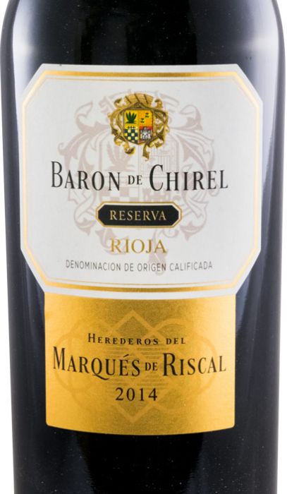 2014 Marqués de Riscal Baron de Chirel Rioja red