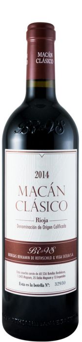 2014 Benjamin de Rothschild & Vega-Sicilia Macán Clásico Rioja tinto