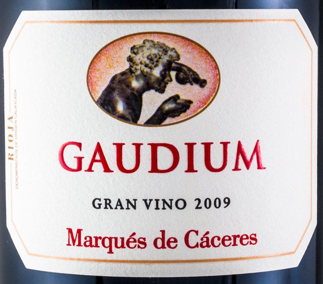 2009 Marqués de Cáceres Gaudium Rioja red