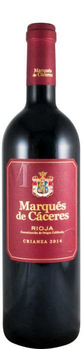 2014 Marqués de Cáceres Crianza Rioja red