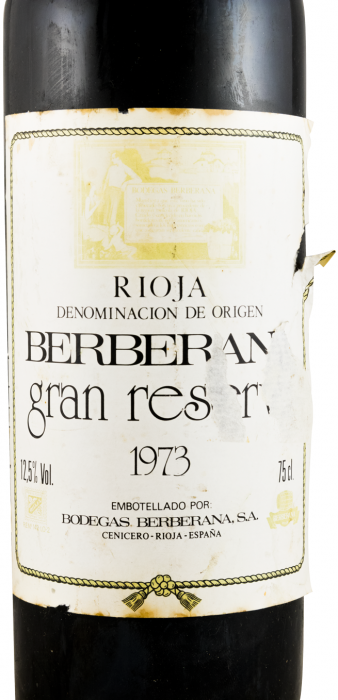 1973 Berberana Gran Reserva Rioja red