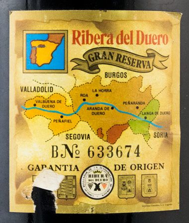 1983 Vega-Sicilia Unico Ribera del Duero tinto 1,5L