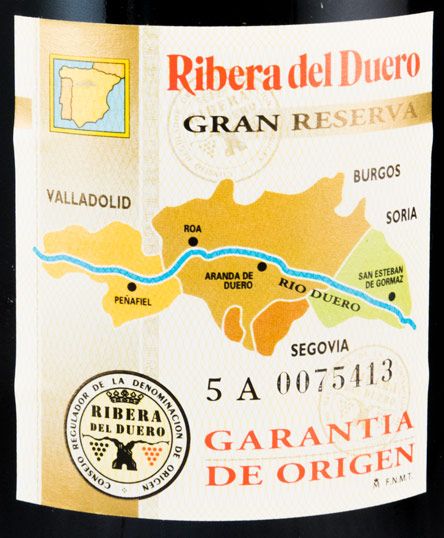 1990 Vega-Sicilia Unico Ribera del Duero red