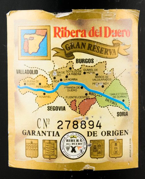 1997 Vega-Sicilia Unico Reserva Especial Ribera del Duero tinto
