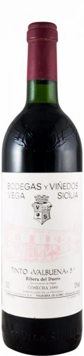 1989 Vega-Sicilia Valbuena 5º Ribera del Duero tinto