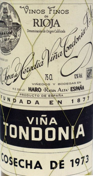 1973 López de Heredia Viña Tondonia Gran Reserva branco