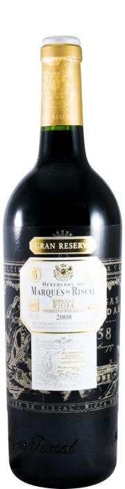 2008 Marqués de Riscal Gran Reserva Rioja red