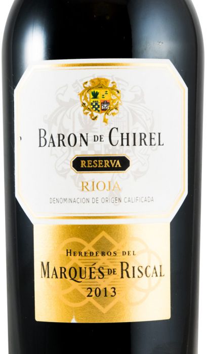 2013 Marqués de Riscal Baron de Chirel Rioja red