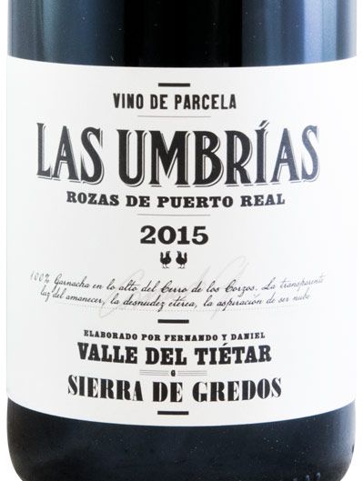 2015 Comando G Las Umbrías Vinos de Madrid tinto