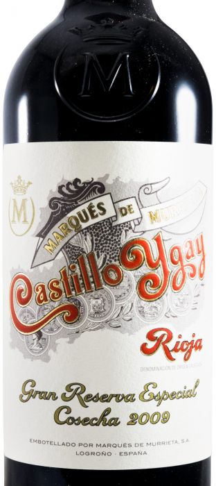 2009 Marqués de Murrieta Castillo Ygay Gran Reserva Especial tinto