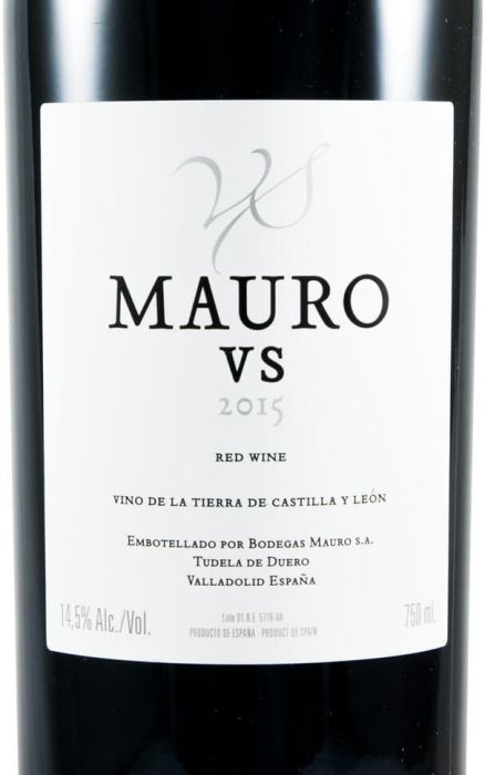 2015 Bodegas Mauro VS Castilla y León red
