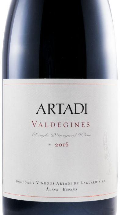 2016 Artadi Valdegines organic red