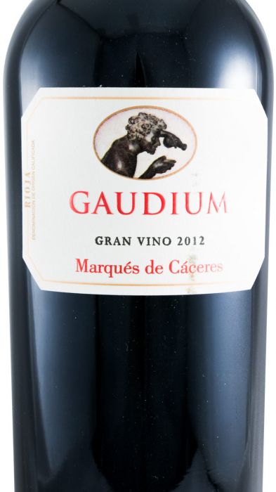 2012 Marqués de Cáceres Gaudium Rioja red