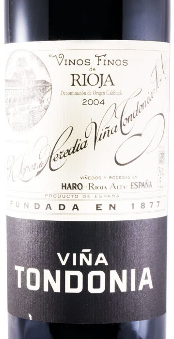 2004 López de Heredia Viña Tondonia Reserva red 1.5L