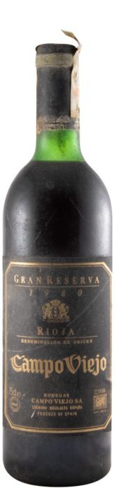 1980 Campo Viejo Gran Reserva Rioja red