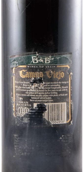1980 Campo Viejo Gran Reserva Rioja tinto