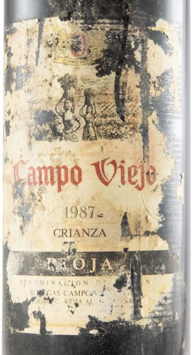 1987 Campo Viejo Crianza Rioja red