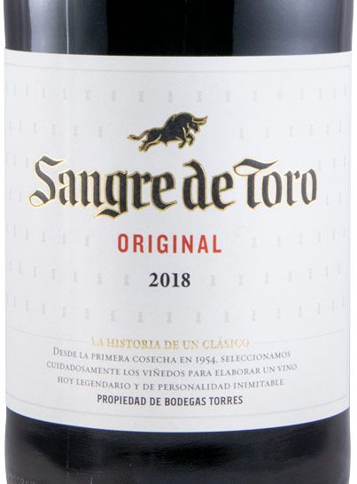2018 Torres Sangre de Toro Original red