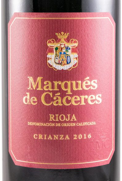 2016 Marqués de Cáceres Crianza Rioja tinto